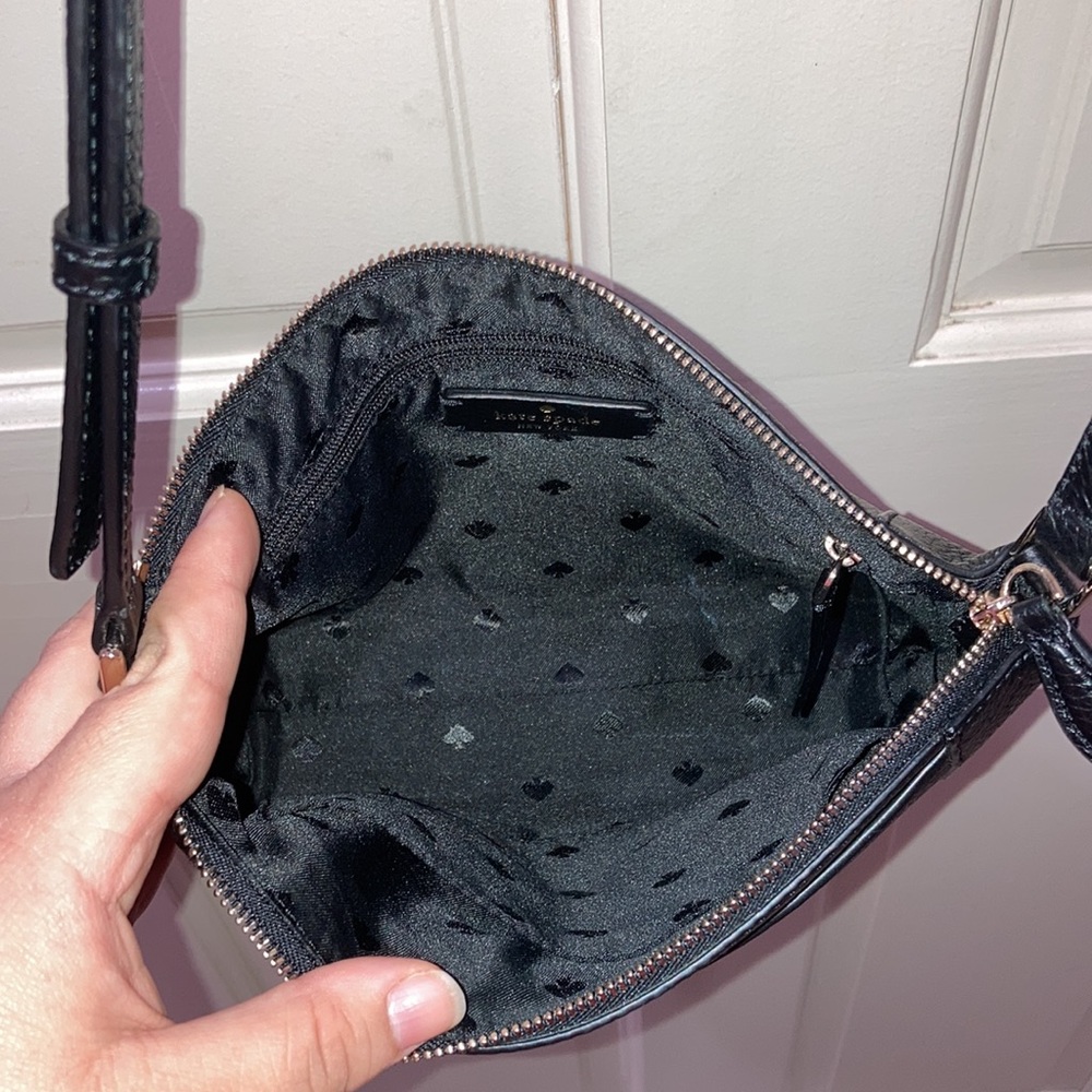 Kate Spade Black Monica Crossbody Purse Bag - Picture 6 of 14